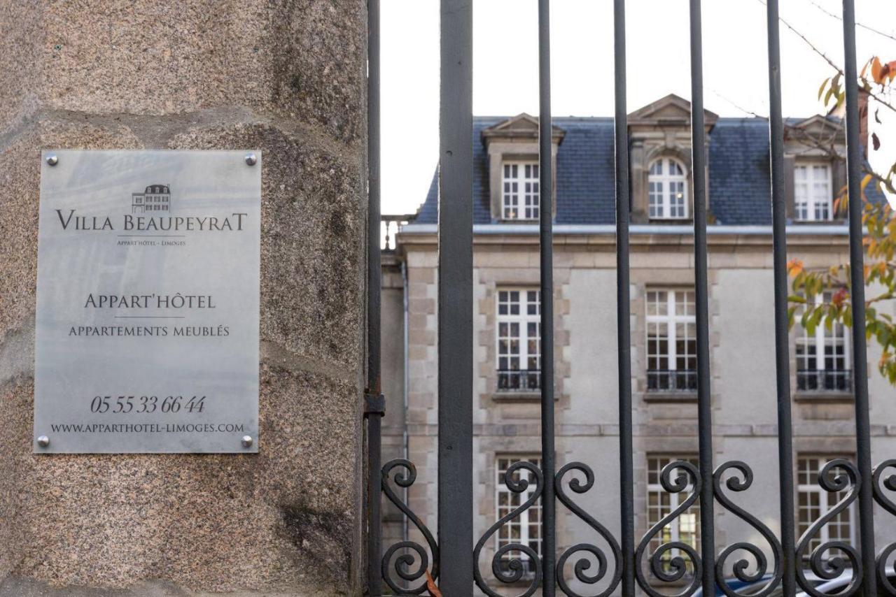 La Villa Beaupeyrat - Apparthotels De Charme Dans Batisse De Caractere A 400M Du Coeur De Ville De Limoges Exterior photo